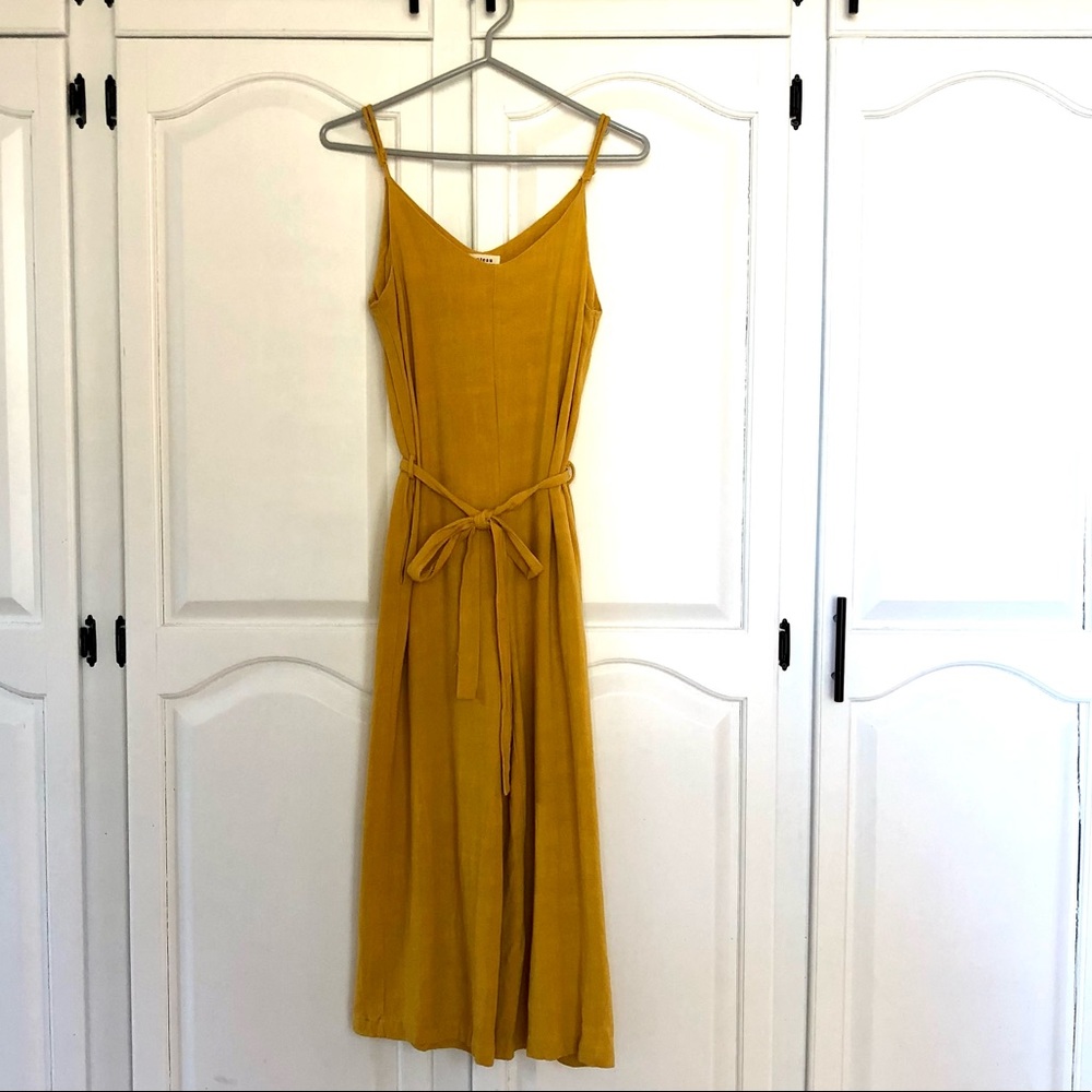 Yellow jumpsuit